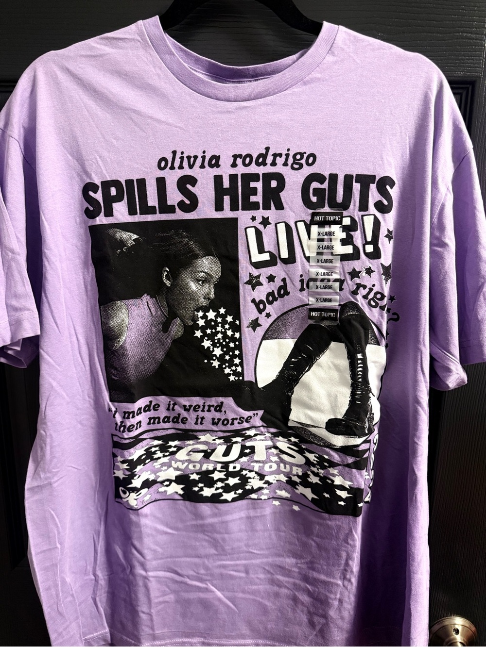 Olivia Rodrigo GUTS Shirt
